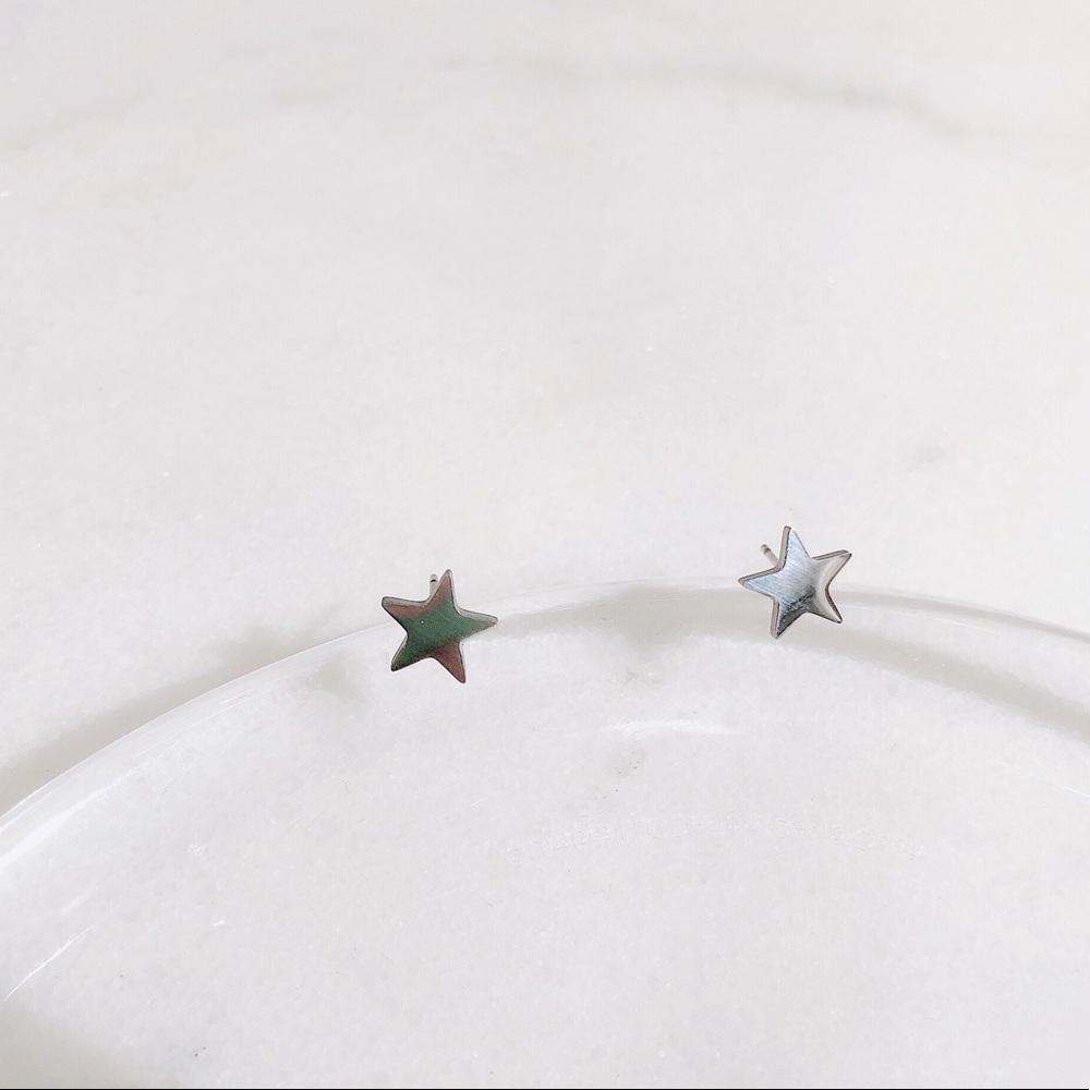 Geometric stud earrings